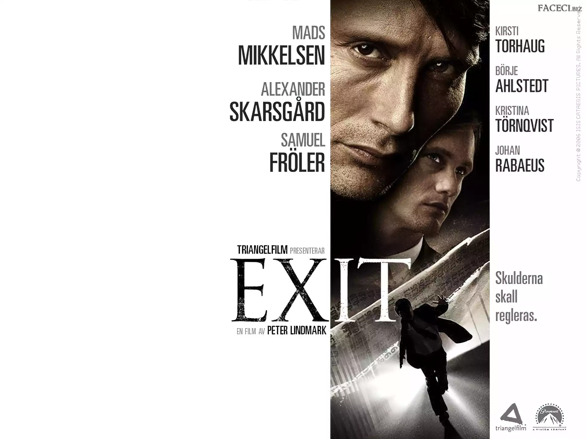Exit, Mads Mikkelsen, nazwiska, twarze