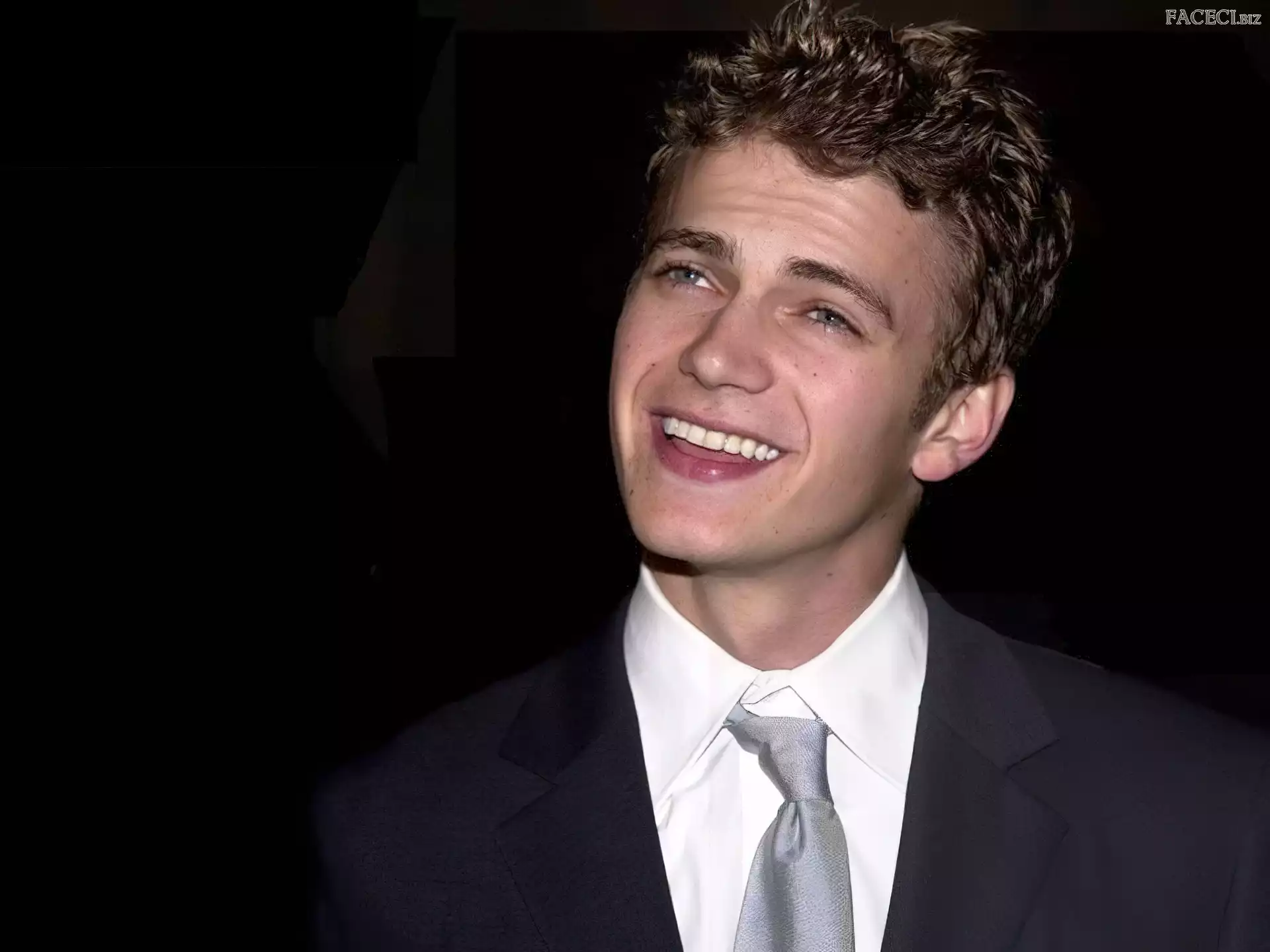 niebieskie oczy, Hayden Christensen, jasne włosy